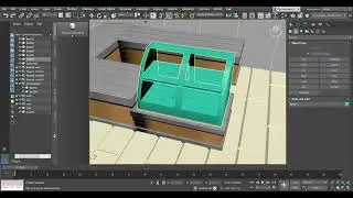 запись с проекта 3Ds Max.Создаю полочку с пироженными