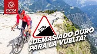 La subida más empinada de los Pirineos | ¿Demasiado dura para La Vuelta?