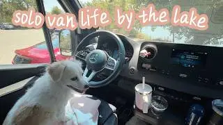 Spicy Topokki & Kayak Fun: A Solo Van Life Lake Day