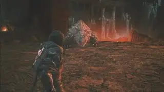 Final Fantasy 16 Flame Lizard Boss Battle