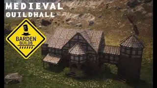 Conan Exiles: Medieval Guildhall (Tutorial/ No Mods)