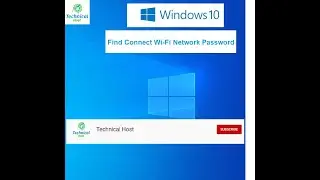 Show Connected WI-FI Password in any windows|How to find Wi-Fi network password windows
