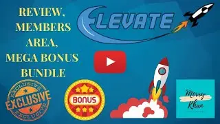Elevate Review | DFY Blog website | 🚀 WARNING 🚀 Watch my video before buying | Mega Bonuses! 🚀