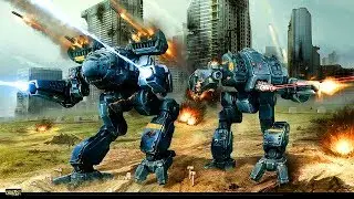 ✅MechWarrior 5 New Gameplay 2018 - ShadowHawk Mech On a Forest Planet