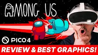 Pico 4 Among Us VR Virtual Desktop & USB-C 3.0 Review / Graphics