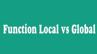 15 _   Local vs Global In Python (Arabic)