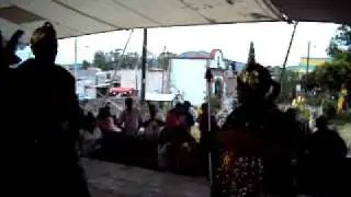 Danza de moros y cristianos. San Lorenzo Tlalmimilolpan.