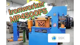 MetalPro Ironworker MP4500FS Overview