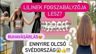 LILINEK LESZ FOGSZABÁLYZÓJA? ? RUHA SHOPPING ,HAUL - #svedorszagieletunk #backtoschool2024