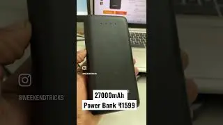27000mAh Power Bank in ₹1599 #flipkart #amazon #productreview