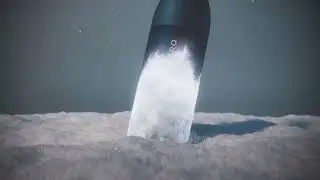 Freezing Bottle | Houdini Product Animation