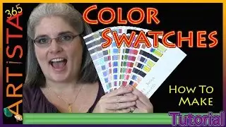 Color Swatches Liquitex Basics Tutorial