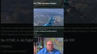 Su-27 with ARH Missiles?! ~ War Thunder Next Major Update Devblog #shorts  #warthunder
