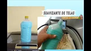 SUAVIZANTE PARA ROPA CASERO  MUY FÁCIL |Vamos a Cocinar| #suavizar #aroma #suavizante