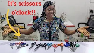 A Review Of All The Scissors I Use. Brother/Evidence/Pin and more.
