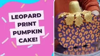 Pumpkin Cake using Flexi Frost and Carve!