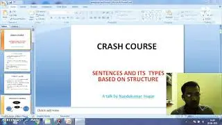 Sentence and its types based on structure .