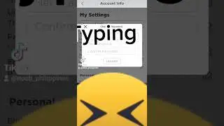 how to change your password in Roblox #roblox