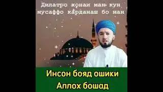 инсон бояд ошики Аллох бошад