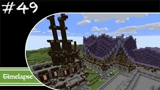 Minecraft Let's Build Timelapse - Fantasy - Week 49 - The Last Few Houses