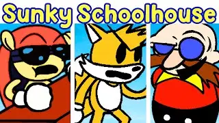 Friday Night Funkin': D-Side Sunky's Schoolhouse [Milk De-Mix] FNF Mod