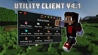 Utility Client V4.1 Mod Menu Client || Review || Tutorial || Download