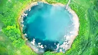 #голубое озеро #гора лысая #гора высокая - Dji Mavic Pro