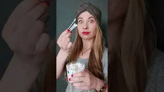 зубная щётка и ватные палочки😉👌