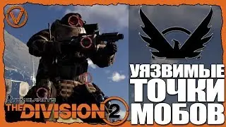 THE DIVISION 2. УЯЗВИМЫЕ ТОЧКИ МОБОВ