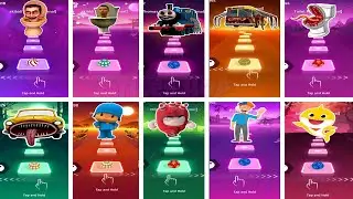 Skibidi Toilet VS Toilet Monster VS Oddbods Fuse VS Skibidi Toilet exe.  Who Is Best? Сompilation