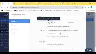 Razorpay payment subscriptions from razorpay dashboard