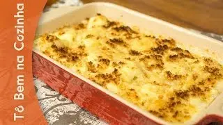 GRATINADO DE COUVE-FLOR - Receita de couve-flor gratinada (Episódio #42)