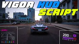 Free Advanced Vigor Hud Script | Eye Store | QBCore/ESX | FiveM Tutorial 