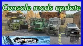 SnowRunner console mods update for today.