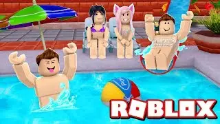 ¡ Vamos JUNTOS a un NUEVO PARQUE de AGUA en ROBLOX !