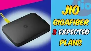 Jio Giga Fiber || 3 Expected Plans (Hindi)
