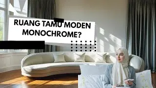 RUANG TAMU TERUS BERUBAH WOW !!! SOFA CURVE DARI EMPIRE REKA & LANGSIR DARI AMIR CURTAIN TIKTOK !!!