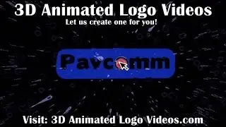 3D Logo Animated Video Rain Logo