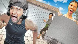 MOM GETS STUCK INTO THE GATE | SCHOOLBOY RUNAWAY 3RD ENDING