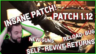 1.12 PATCH: HUGE SOLO BUFFS, NEW GUNS, RELOAD BUG AND LEFT SIDE PEEK FIXED?! (and MUCH more!)