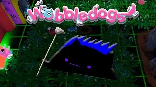 КОТ УБИРАЕТСЯ ЗА СОБАКАМИ?! | WOBBLEDOGS #8