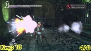DmC Devil May Cry: Mission 8 - All Collectibles Locations (Lost Souls, Keys, Secret Doors) - HTG