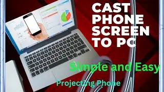 How to project your phone to your mobile phone. Projecting phone. How to Cast your phone to your PC.