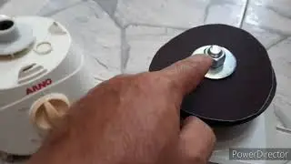 Fazendo uma esmelhiradeira com motor de liquidificador