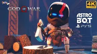 Transformação de Astro Bot em Kratos | God of War | Astro Bot 2024 | 4K PS5 @ZigZagGamerPT