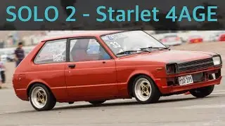 SOLO 2 - Toyota Starlet Kp62 4AGE! Hot lap!