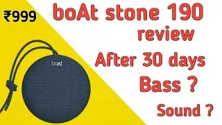 boat stone 190/193 review after 1month 🔥