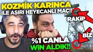 KOZMİK KARINCA İLE SON NOKTA ALAN KALANA KADAR MÜCADELEYE DEVAM ETTİK !! - PUBG Mobile