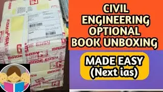 #Civil engineering||#Upsc Optional paper||UPSC||#IAS|| #MADE EASY Full PACKAGE|| Unboxing|| Live||