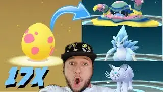 HATCHING *17X ALOLAN* EGGS PLUS ALOLAN EVOLUTIONS IN POKEMON GO !!!